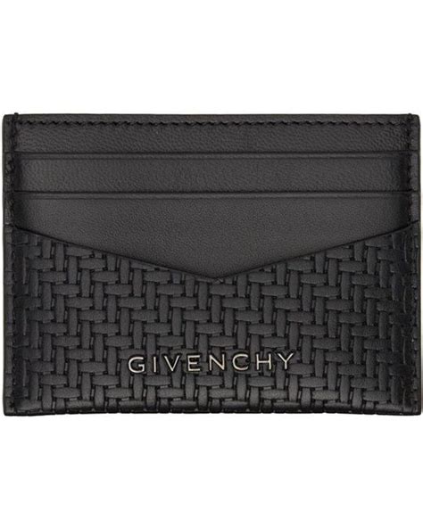 GIVENCHY card holder in braided